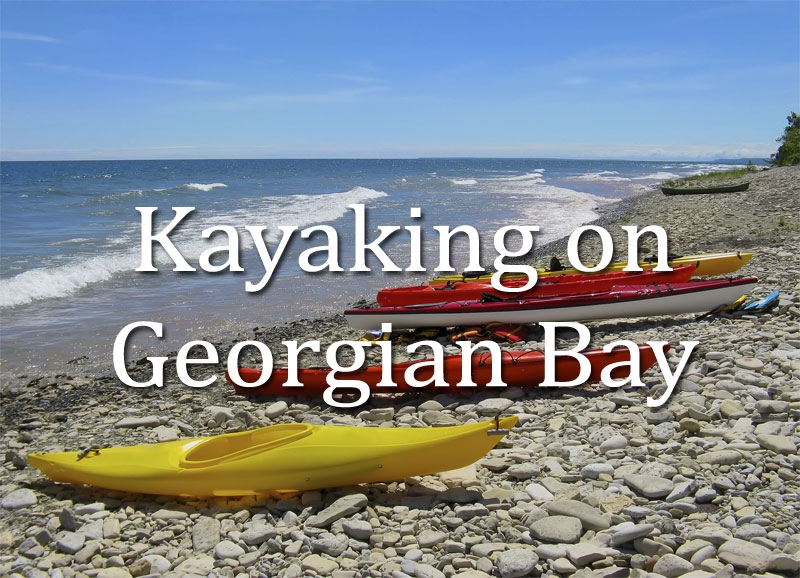 Kayaking on Georgian Bay